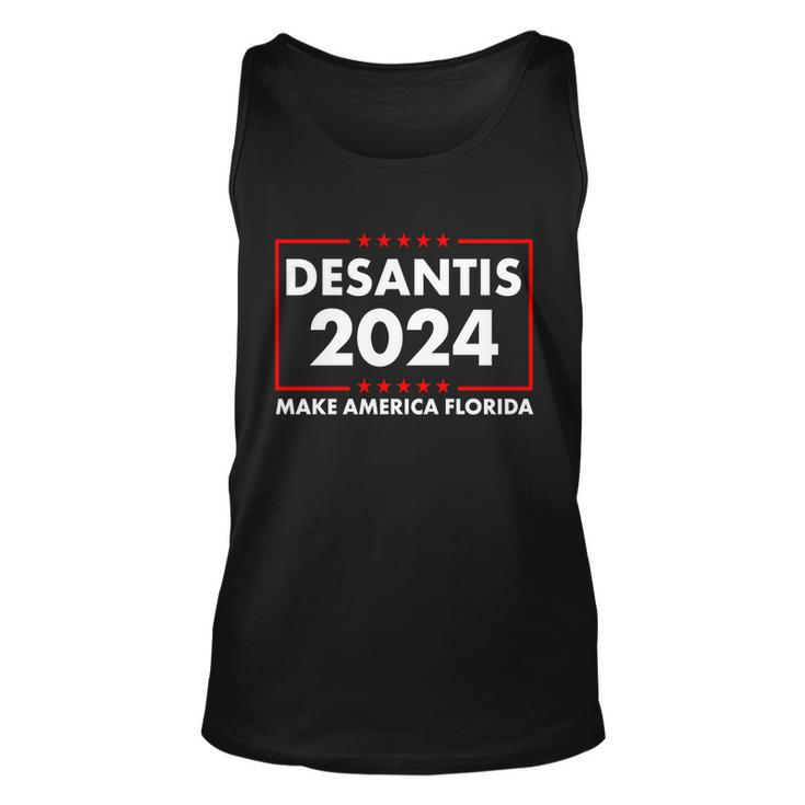 Desantis 2024 Make America Florida Election Logo V2 Unisex Tank Top