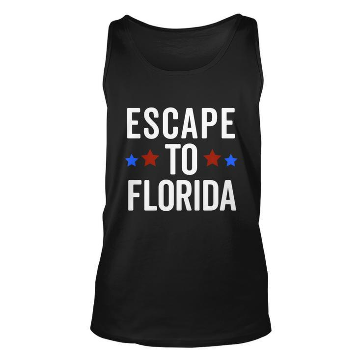 Desantis Escape To Florida Cute Gift Meaningful Gift Unisex Tank Top