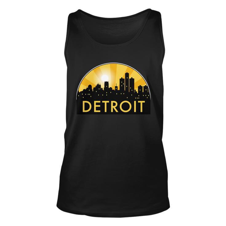 Detroit Record Logo Unisex Tank Top