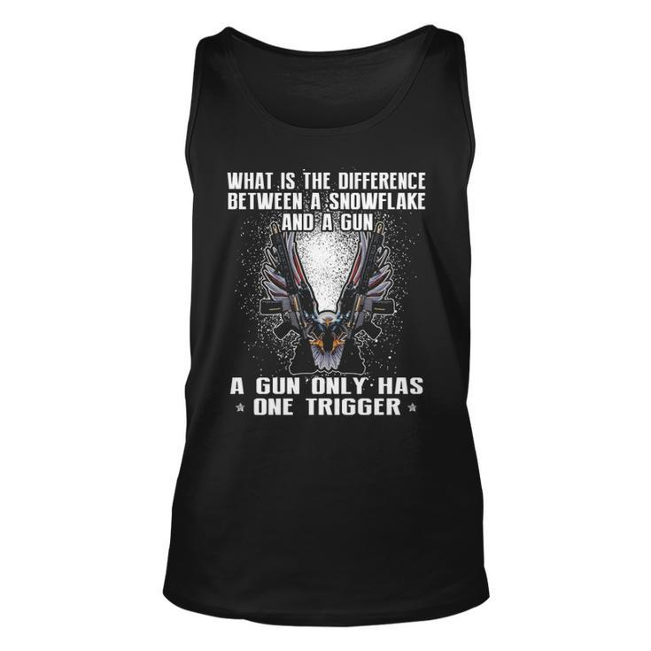 Difference Snowflake Unisex Tank Top