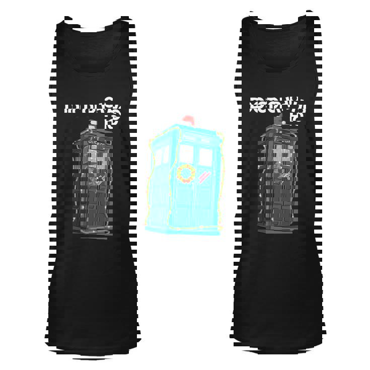 Doctor Ho Ho Ho Funny Christmas Graphic Design Printed Casual Daily Basic Unisex Tank Top