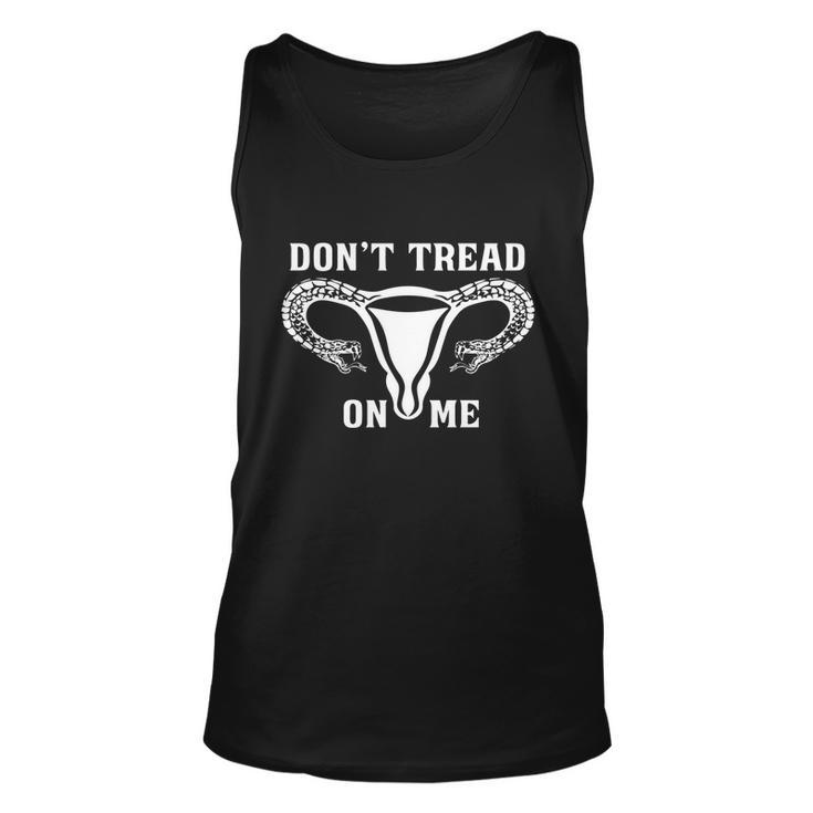 Don’T Tread On Me Uterus Gift V6 Unisex Tank Top