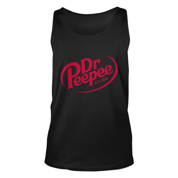 Dr Peepee Soda Pop Logo Unisex Tank Top