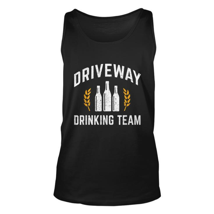 Driveway Drinking Team Beer Drinker Tshirt Unisex Tank Top