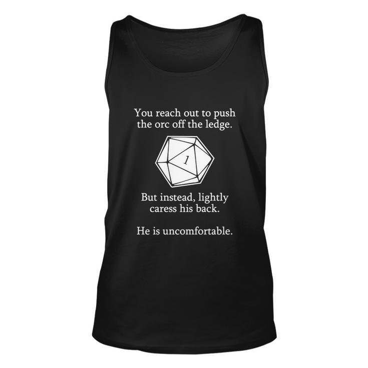 Dungeons And Dragons Shirt D20 Roll Funny Tshirt Unisex Tank Top