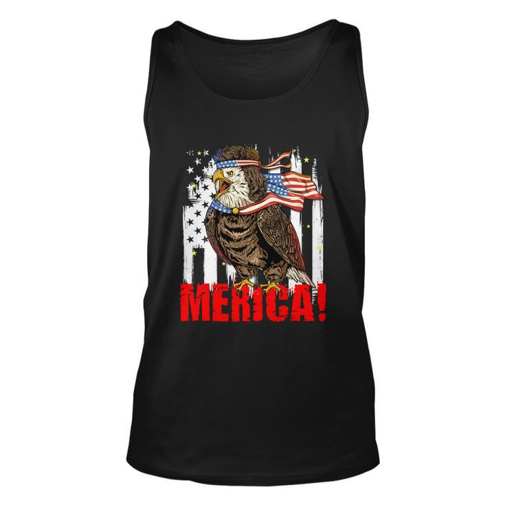 Eagle American Flag Usa Flag Mullet Eagle 4Th Of July Merica Gift Unisex Tank Top