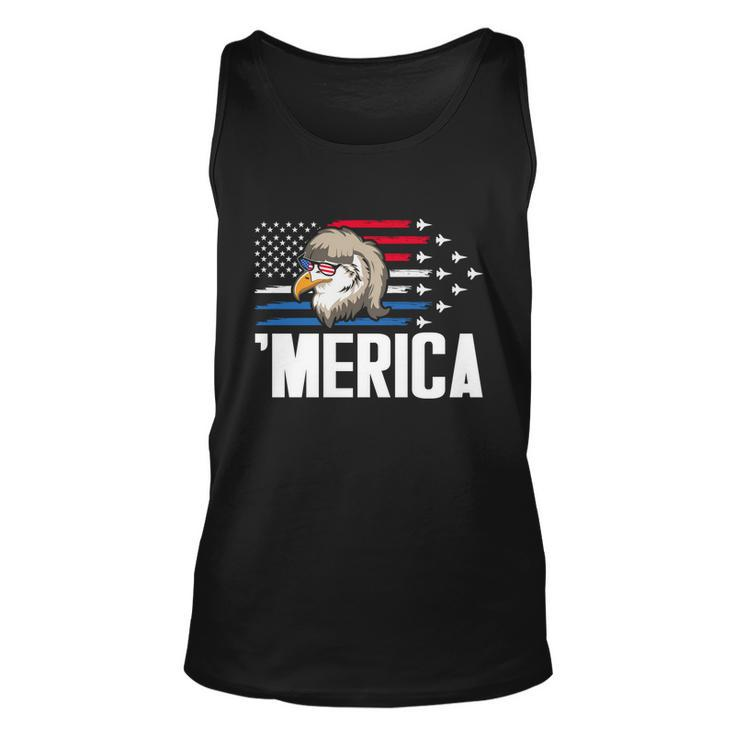 Eagle Mullet 4Th Of July Gift Usa American Flag Merica Cool Gift Unisex Tank Top