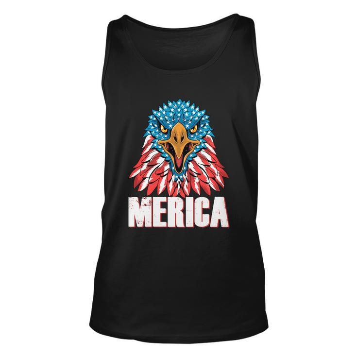 Eagle Mullet 4Th Of July Usa American Flag Merica Gift V6 Unisex Tank Top