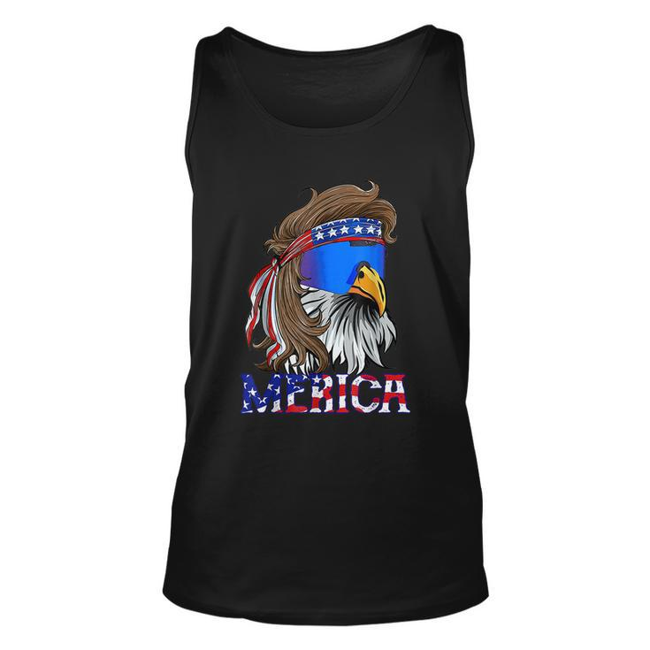 Eagle Mullet 4Th Of July Usa American Flag Merica Gift V9 Unisex Tank Top