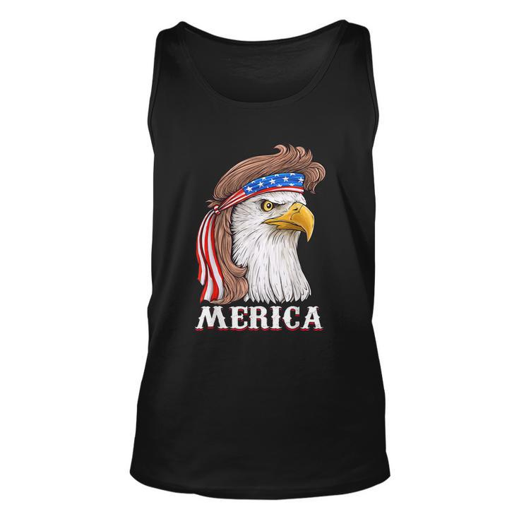 Eagle Mullet 4Th Of July Usa American Flag Merica V3 Unisex Tank Top