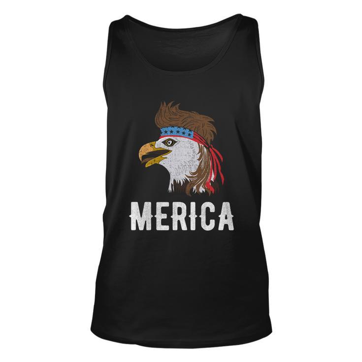 Eagle Mullet 4Th Of July Usa Patriot Merica Cool Gift Unisex Tank Top