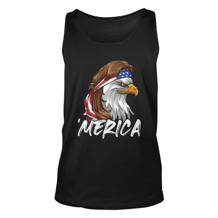 Eagle Mullet Merica 4Th Of July Usa American Flag Patriotic Great Gift Unisex Tank Top