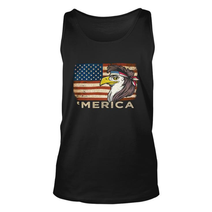 Eagle Mullet Usa American Flag Merica 4Th Of July Gift Unisex Tank Top