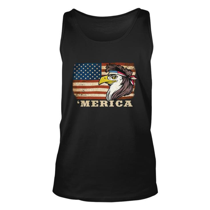 Eagle Mullet Usa American Flag Merica 4Th Of July Gift V3 Unisex Tank Top