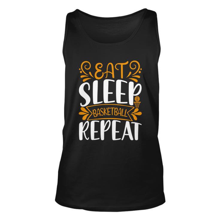 Eat Sleep Basketball Repeat V2 Unisex Tank Top