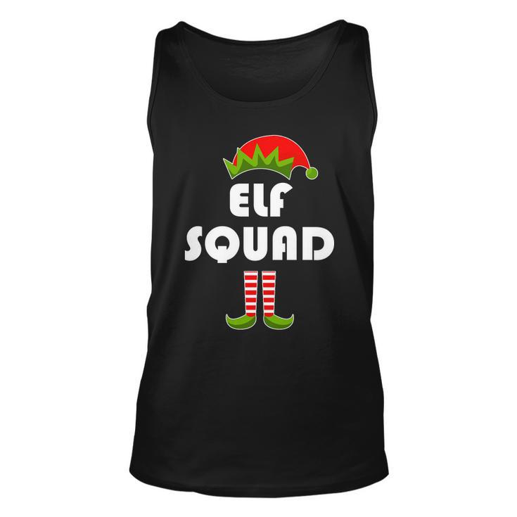 Elf Squad Funny Christmas Elves Tshirt Unisex Tank Top