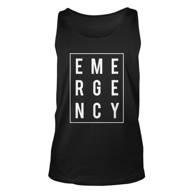 Emergency Nurse Rn Er Nurse Emergency Room Hospital Unisex Tank Top