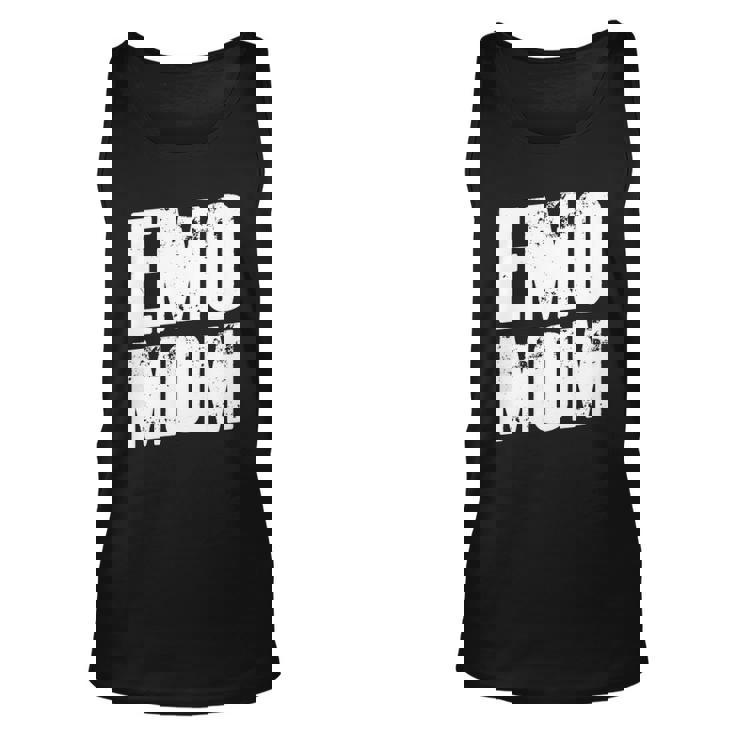 Emo Punk - Funny 2000S Emo Mom Men Women Tank Top Graphic Print Unisex