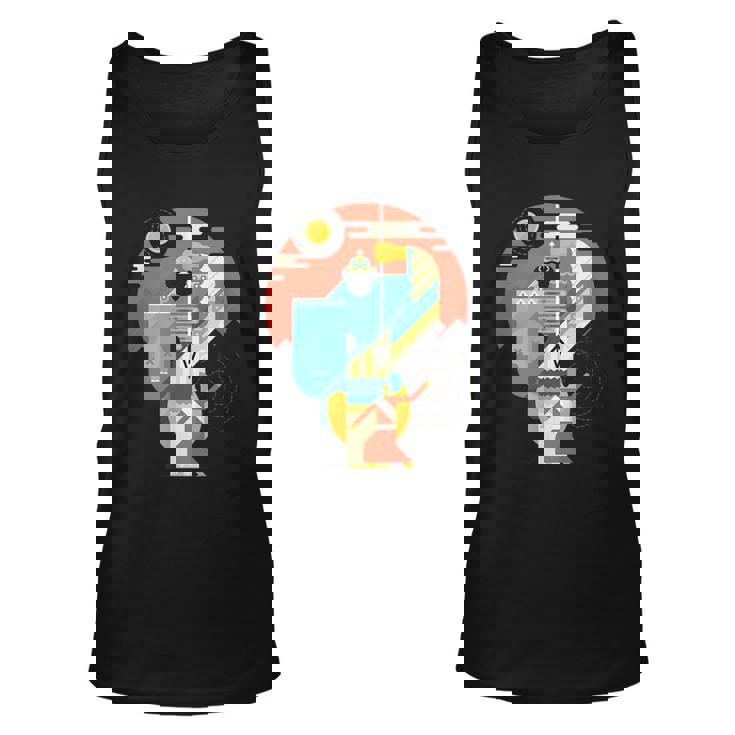 Epic David And Goliath Christian Bible Graphic Unisex Tank Top