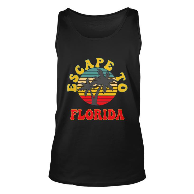 Escape To Florida Desantis Gift Unisex Tank Top