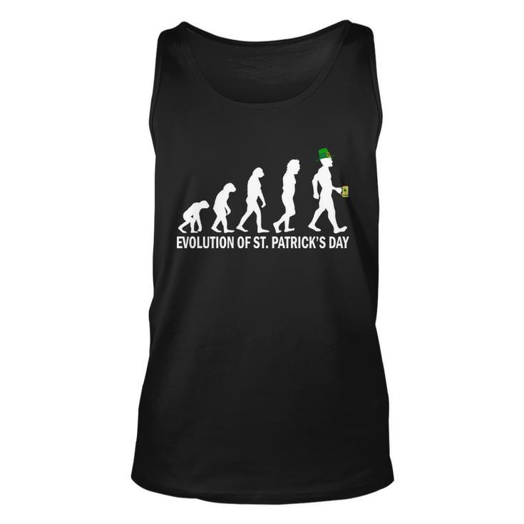 Evolution Of St Patricks Day Tshirt Unisex Tank Top