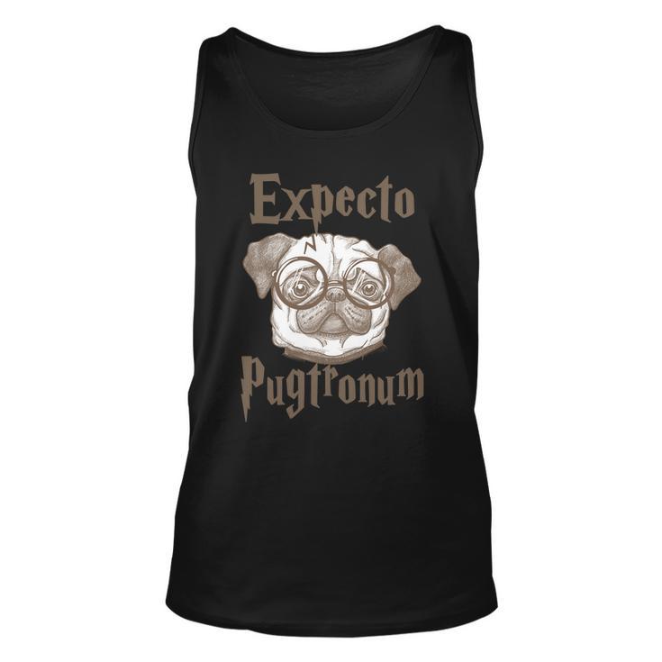 Expecto Pugtronum Funny Pug Unisex Tank Top