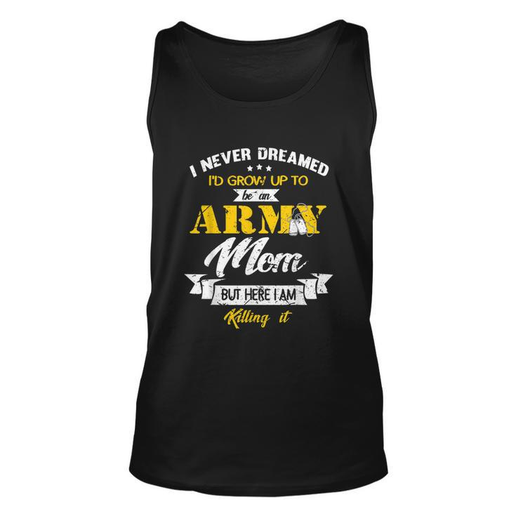 Family Gift 365 Army Mom Tee Gift Military Mother Gift Tshirt Unisex Tank Top