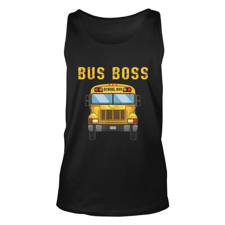 Favorite Bus Driver Bus Retirement Design School Driving Unisex Tank Top