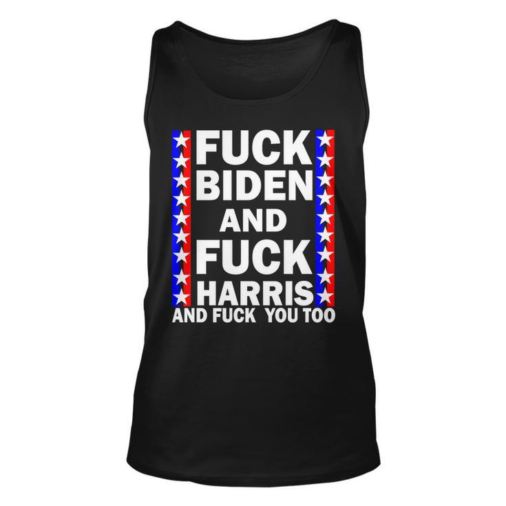 FCk Kamala Harris And F Joe Biden Tshirt Unisex Tank Top