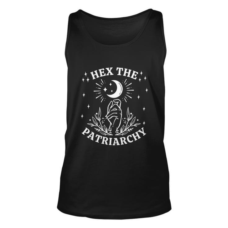 Feminist Witch Hex The Patriarchy Gift Unisex Tank Top