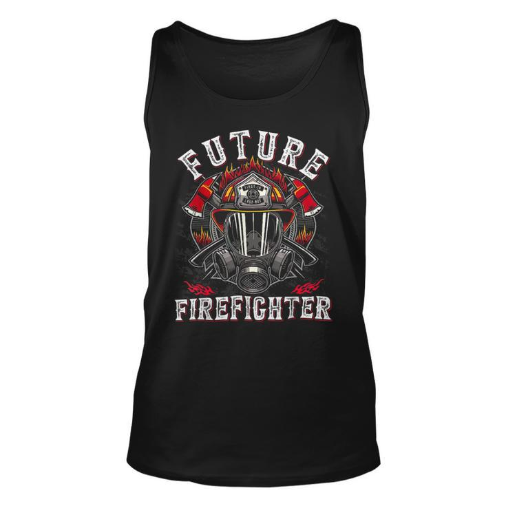 Firefighter Future Firefighter Thin Red Line Firefighting Unisex Tank Top