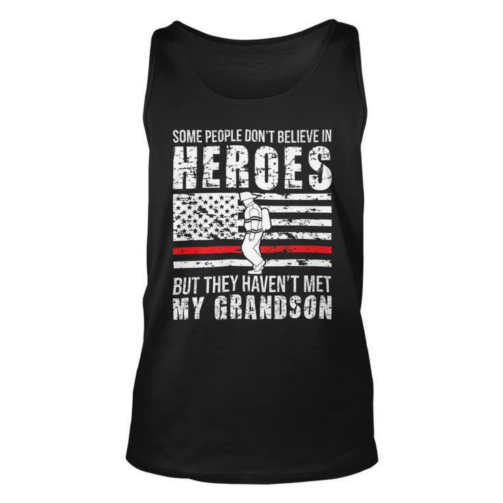 Firefighter Proud Fireman Grandpa Of A Firefighter Grandpa Unisex Tank Top