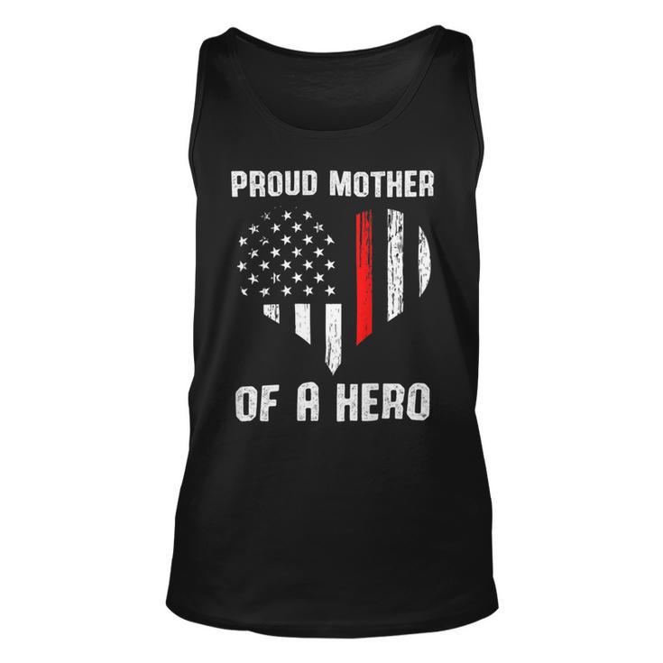 Firefighter Proud Mother Of A Firefighter Unisex Tank Top