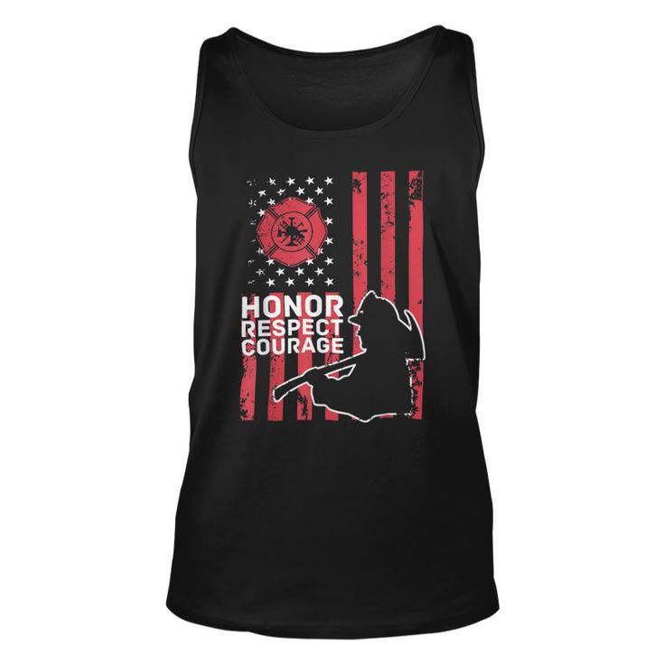 Firefighter Thin Red Line Firefighter T Unisex Tank Top