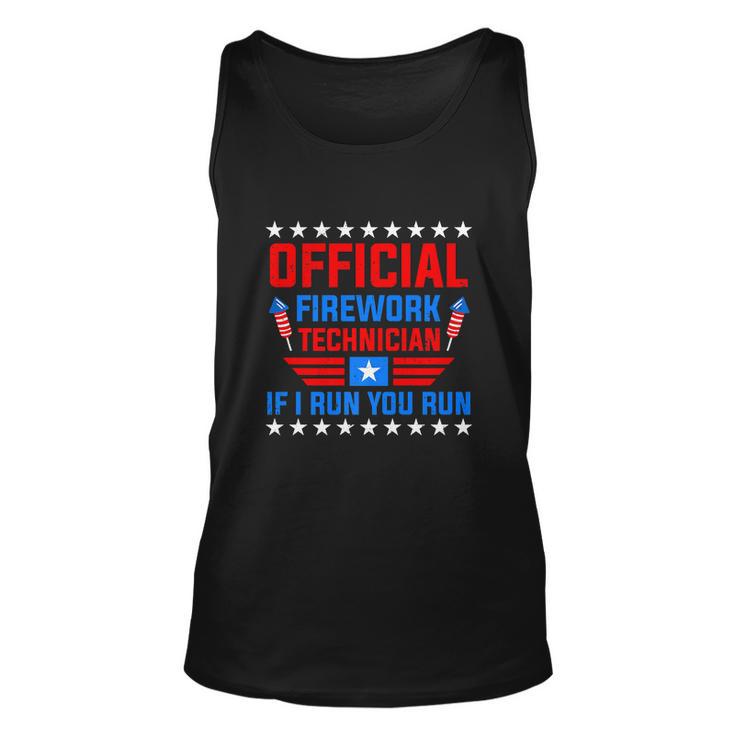 Firework Technician 4Th Of July Funny Unisex Tank Top