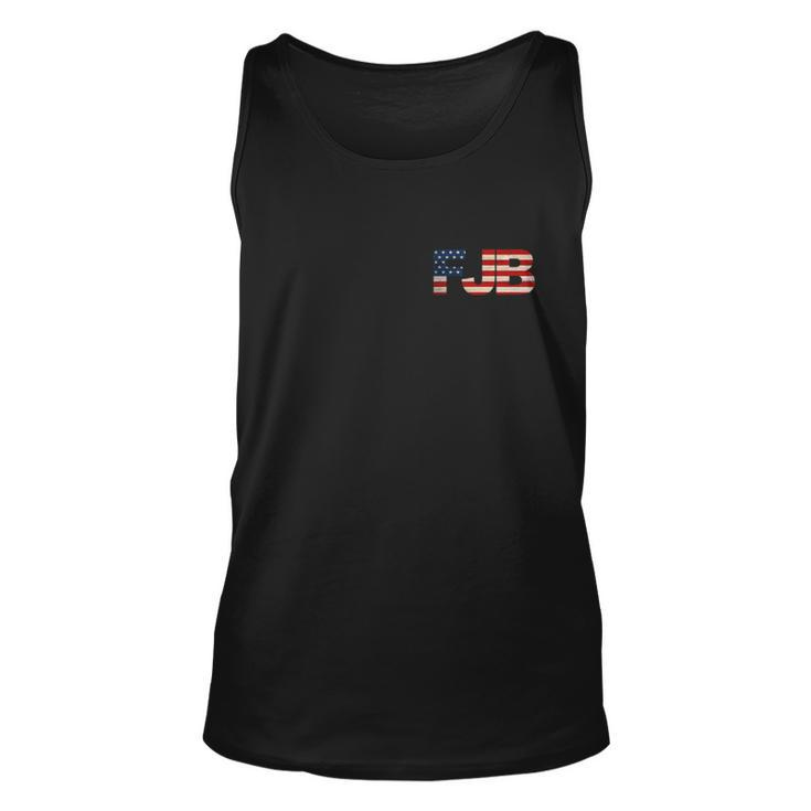 Fjb Pocket Logo FCk Joe Biden Back & Front Unisex Tank Top