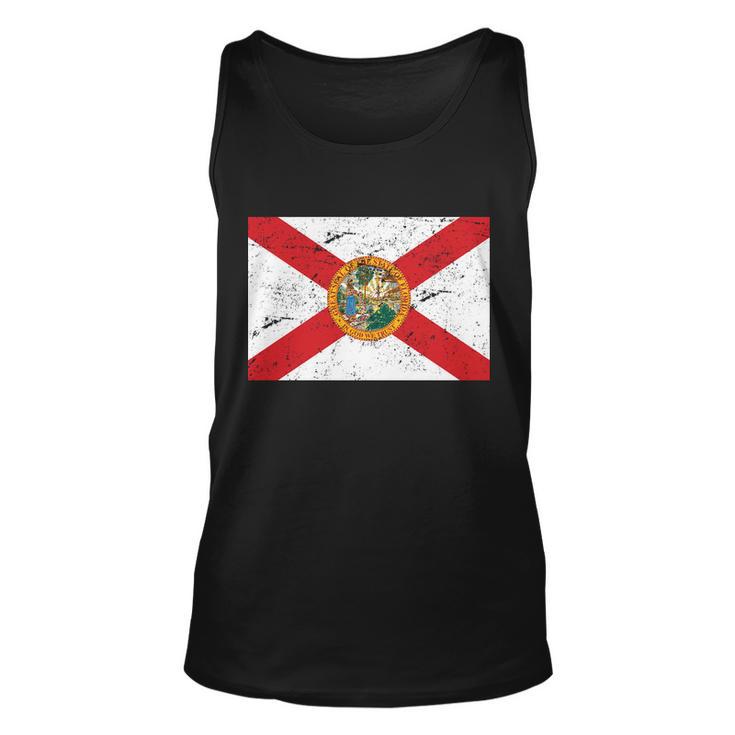 Florida Flag Distressed Vintage Unisex Tank Top