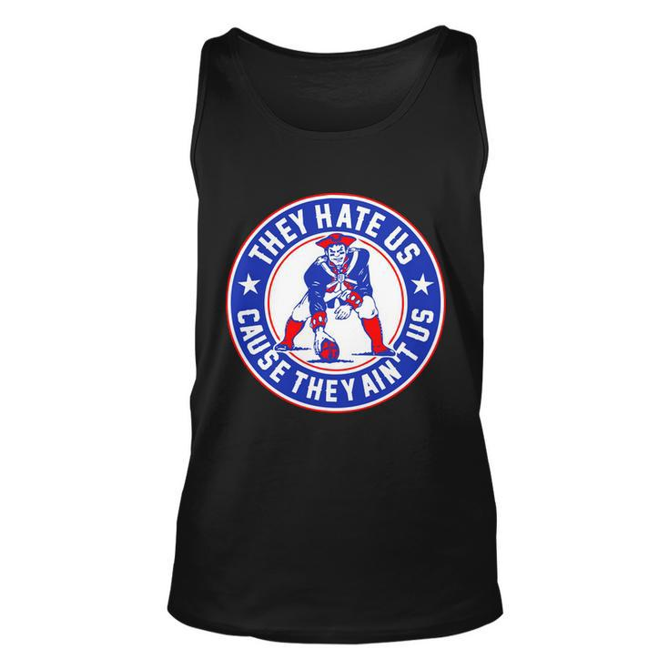 Football Champions They Hate Us Cause They Aint Us New England Tshirt Unisex Tank Top