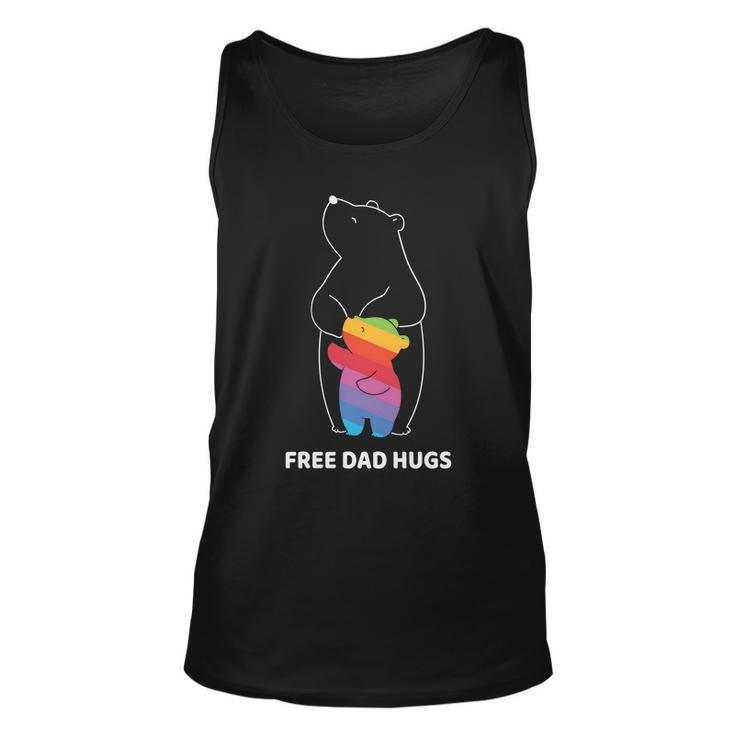 Free Dad Hugs Rainbow Lgbt Pride Month Unisex Tank Top