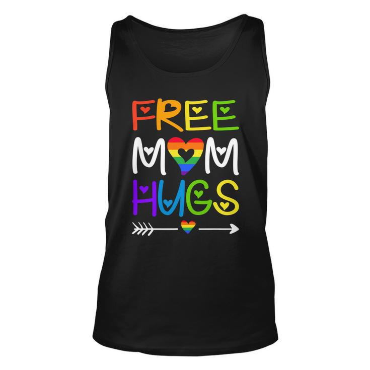 Free Mom Hugs Rainbow Heart Lgbt Pride Month Unisex Tank Top