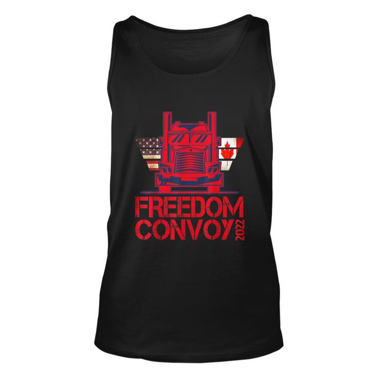 Freedom Convoy 2022 Support Our Truckers Convoy Unisex Tank Top