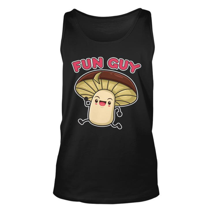 Fun Guy Fungi Mushroom Tshirt Unisex Tank Top