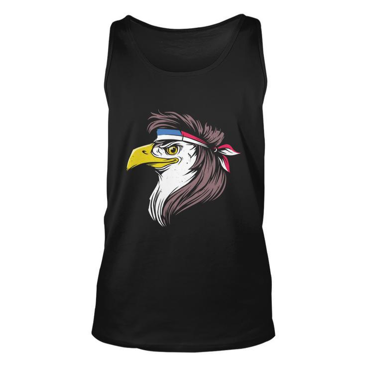 Funny Bald Eagle Mullet With American Flag 4Th Of July Gift Unisex Tank Top