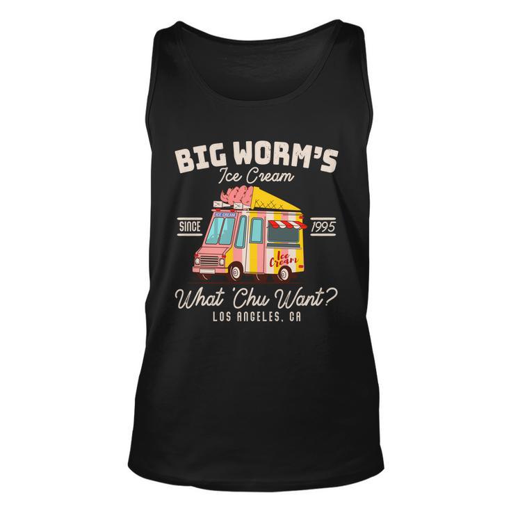 Funny Big Worms Ice Cream What Chu Want Since 1995 Tshirt Unisex Tank Top