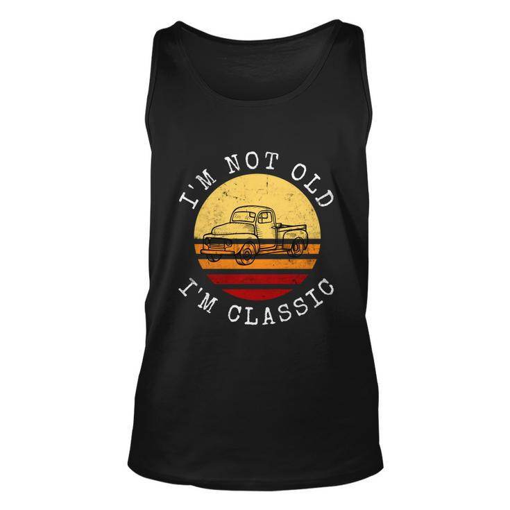 Funny Car Lover Im Not Old Im Classic Retro Birthday Great Gift Unisex Tank Top