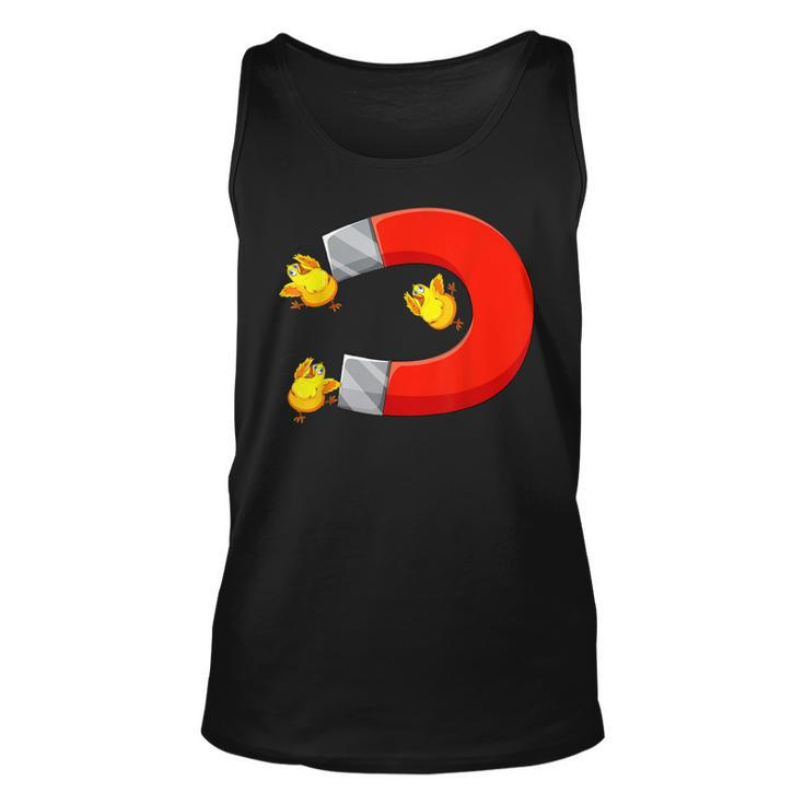 Funny Chicks Magnet Diy Halloween Office Party Costume   Unisex Tank Top