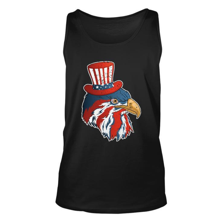 Funny Eagle Mullet 4Th Of July Cute Gift With American Flag Funny Gift Unisex Tank Top