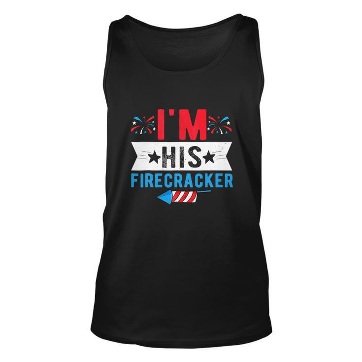 Funny Firecracker Cute 4Th Of July American Flag Unisex Tank Top