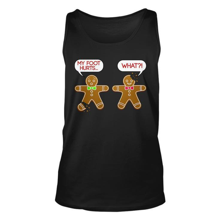 Funny Gingerbread Christmas Tshirt Unisex Tank Top