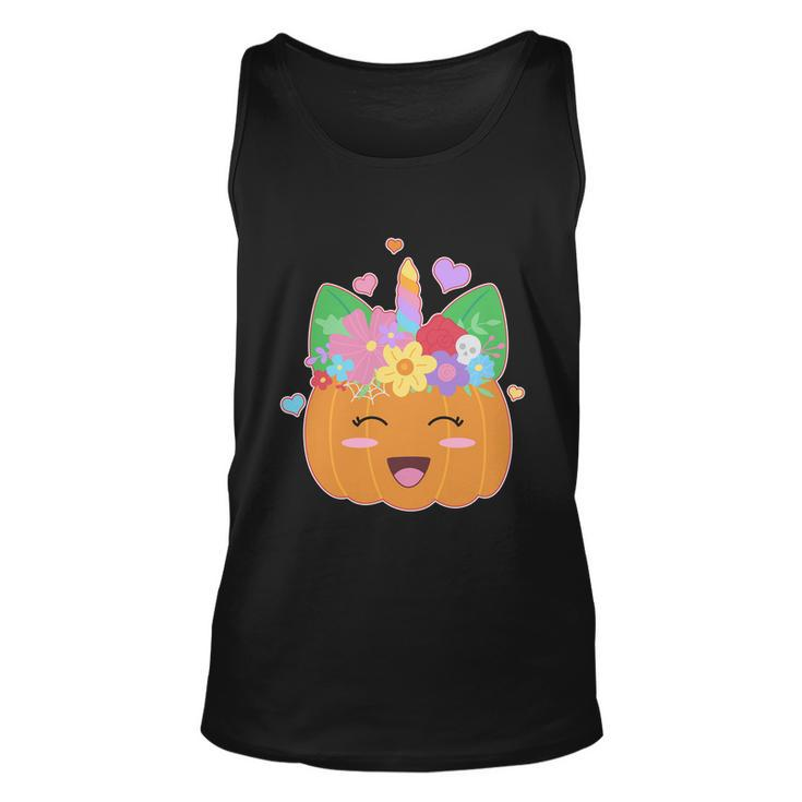 Funny Halloween Cute Halloween Cute Halloween Unicorn Pumpkin Graphic Design Printed Casual Daily Basic Unisex Tank Top